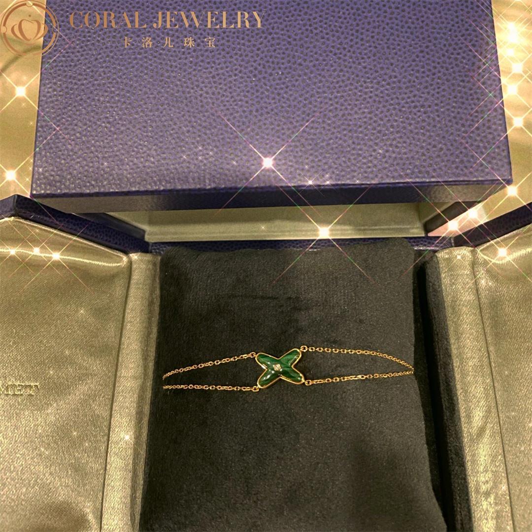 Chaumet Jeux De Liens Bracelet Rose Gold, Malachite, Diamond 083974