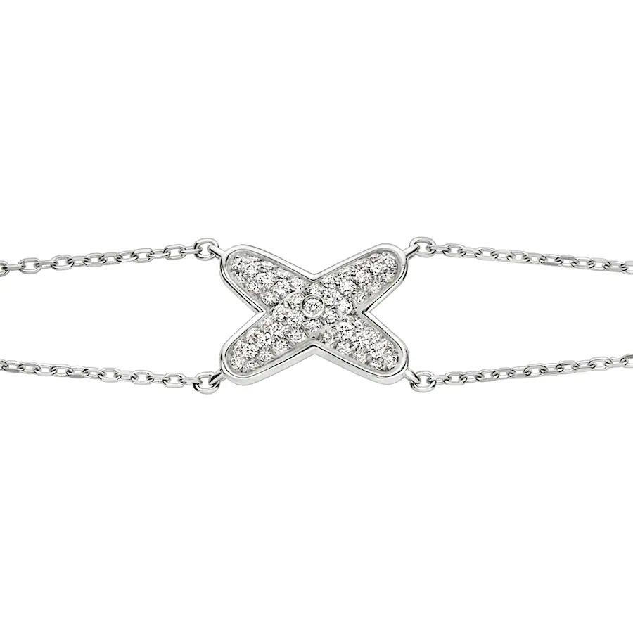 Chaumet Jeux De Liens Bracelet White Gold, Diamonds 083220