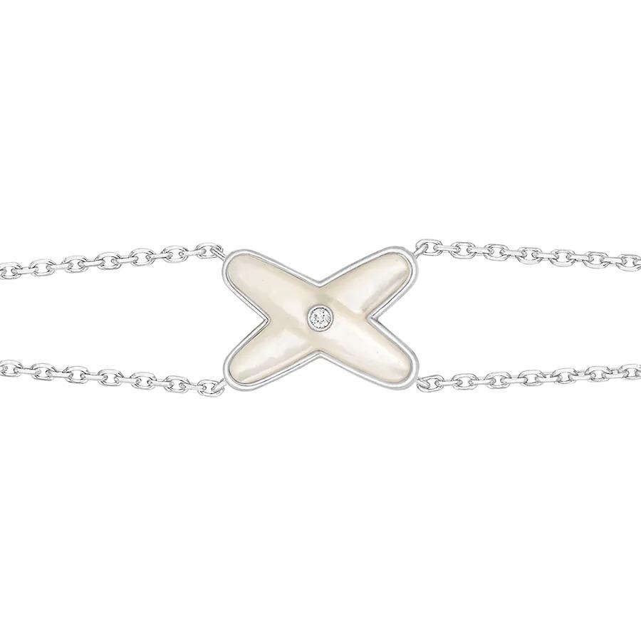 Chaumet Jeux De Liens Bracelet White Gold, Mother-of-pearl, Diamond 083163