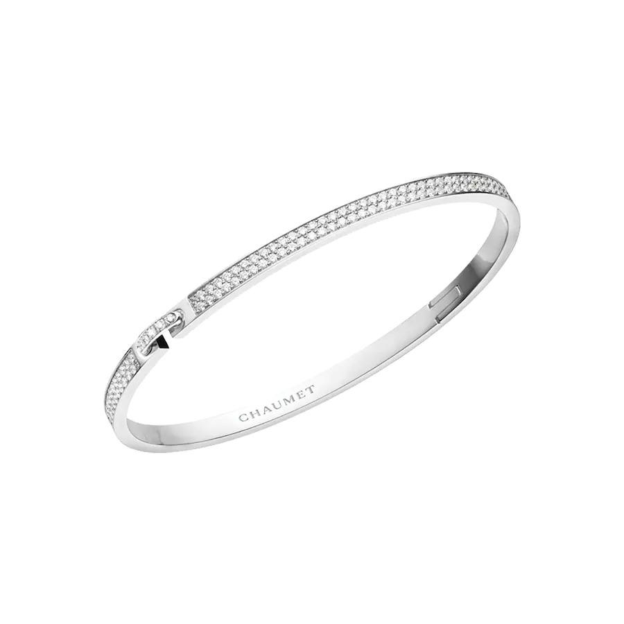 Chaumet Liens Evidence Bracelet White Gold Diamonds 083554 Coral (1)