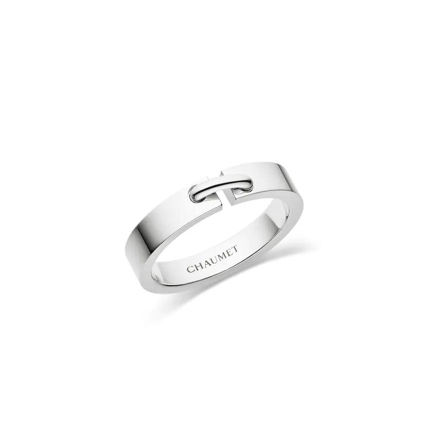 Chaumet Liens Évidence Wedding Band White gold, 4 mm 080224