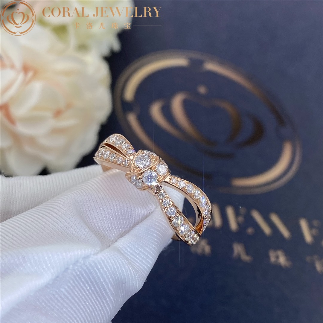 Chaumet Liens Séduction Ring Rose Gold, Diamonds 083056