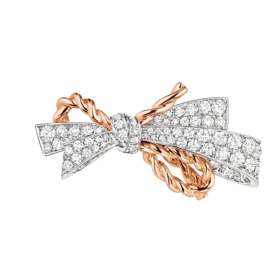 Chaumet Insolence Ring White Gold, Rose Gold, Diamonds 082939