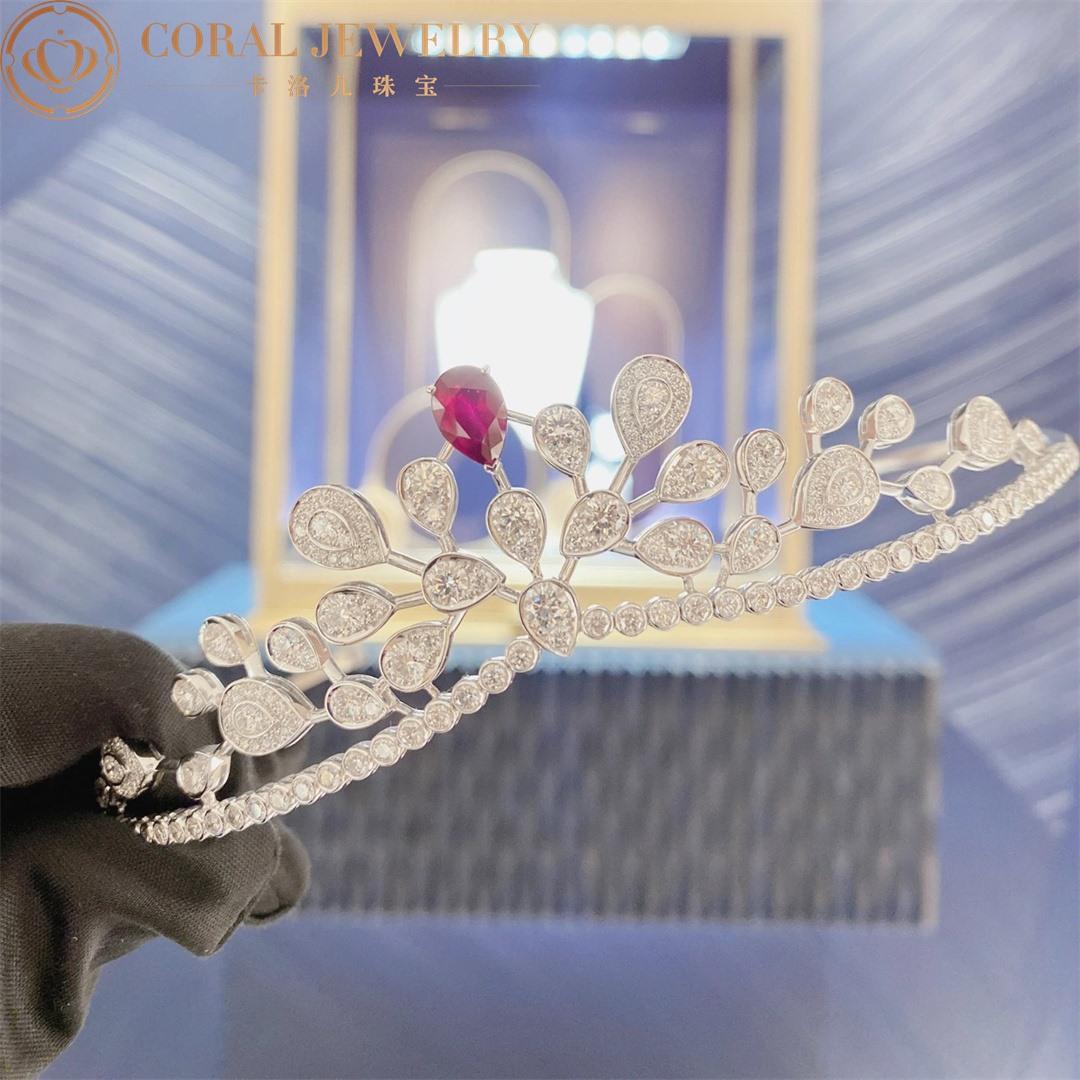 Chaumet Joséphine Aigrette Impériale Tiara Platinum, White Gold, Ruby, Diamonds 082977