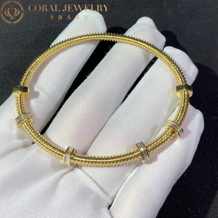 Cartier Ecrou De Cartier Diamond Bracelet Yellow Gold N6714516