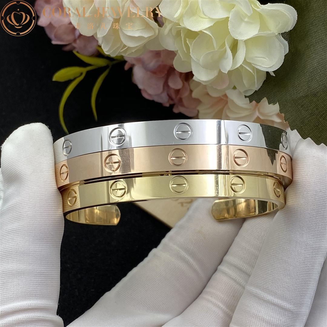 Cartier Love Bracelet, White Gold Ref. B6032517