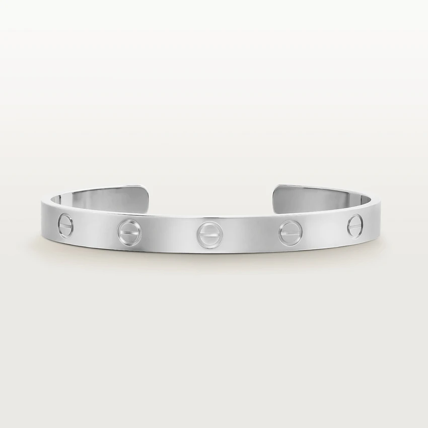 Cartier Love Bracelet, White Gold Ref. B6032517