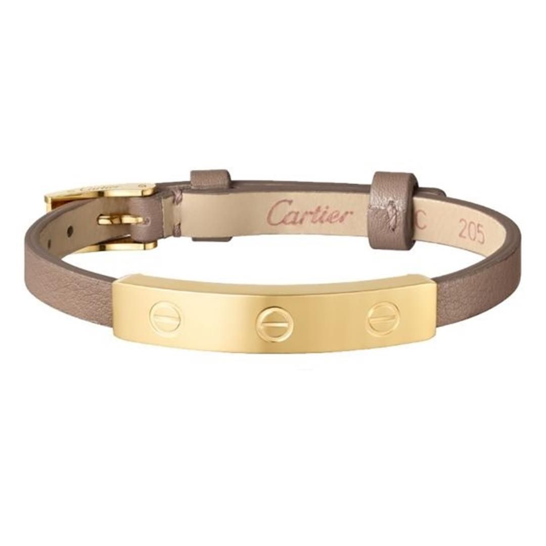 Cartier Love Bracelet Yellow Gold and Leather Ref.B6065301