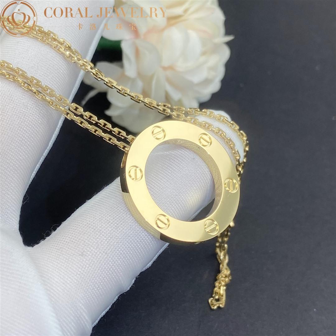 Cartier Love Necklace 18K Yellow Gold B7014200