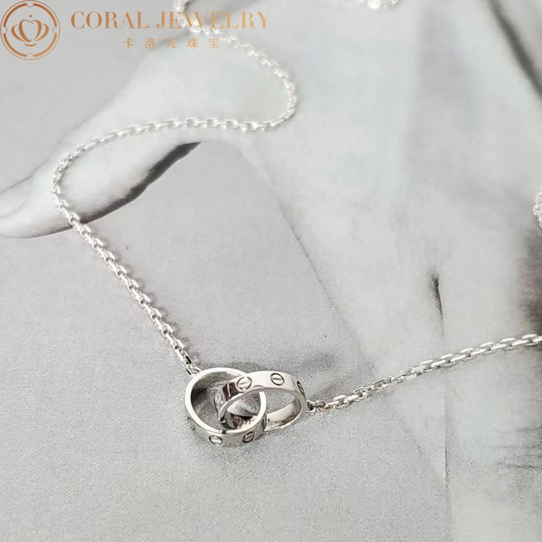 Cartier Love Necklace White Gold B7212500