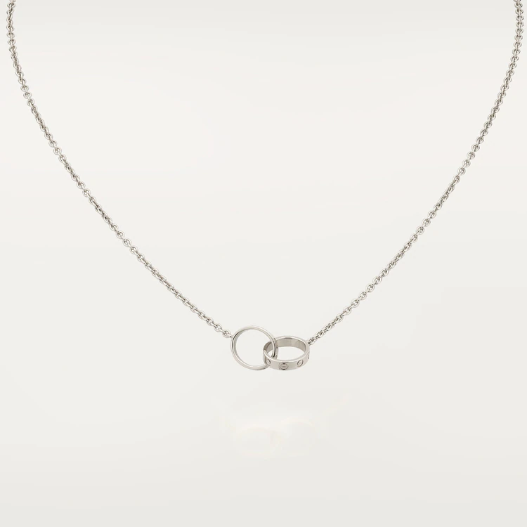 Cartier Love Necklace White Gold B7212500