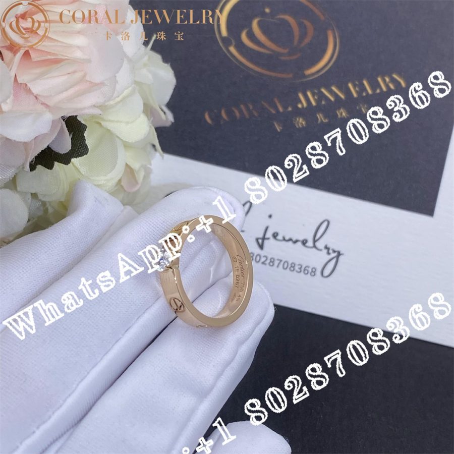 Cartier Love Solitaire Rose Gold, Diamond N4774200