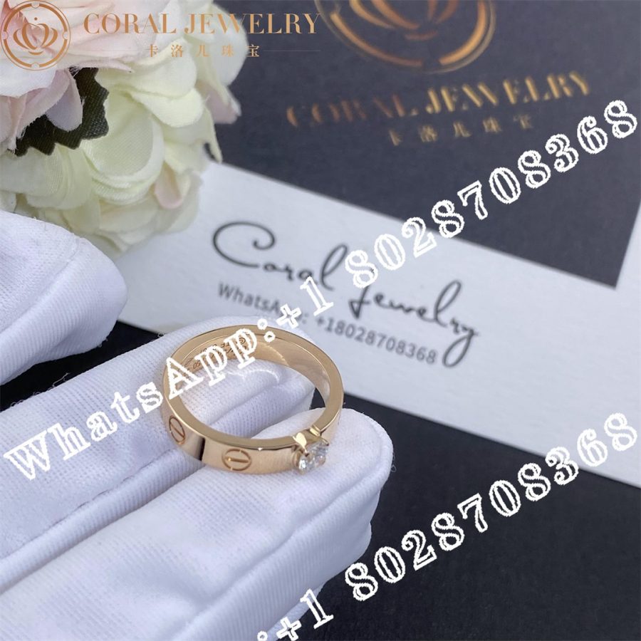 Cartier Love Solitaire Rose Gold, Diamond N4774200