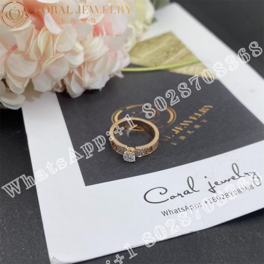 Cartier Love Solitaire Rose Gold Diamond N4774600 Coral (2)