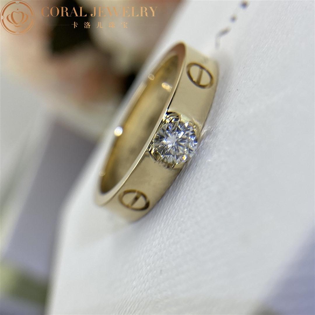 Cartier Love Solitaire Yellow Gold, Diamond