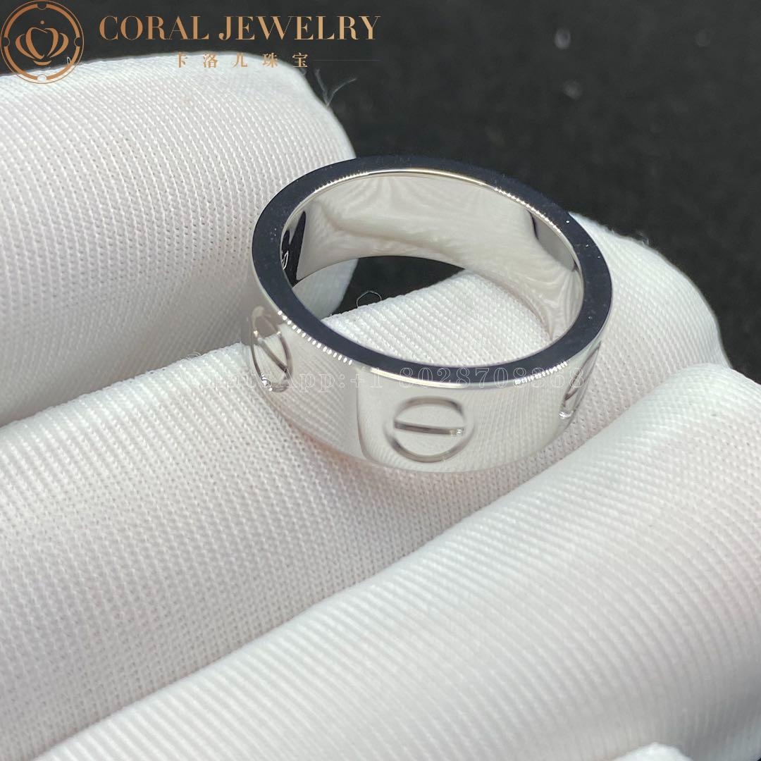 Cartier Love Ring White Gold Ref. B4084700