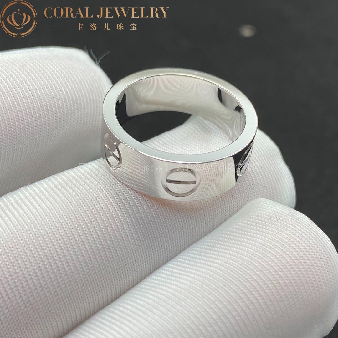 Cartier Love Ring White Gold Ref. B4084700