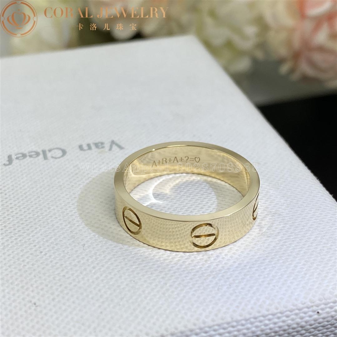 Cartier Love Ring Yellow Gold Ref. B4084600