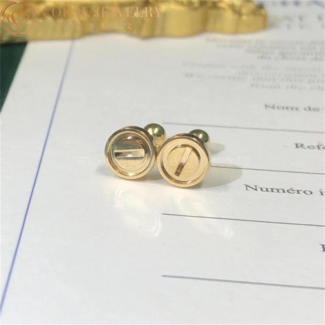 Cartier Love Earrings Yellow Gold Ref. B8301421