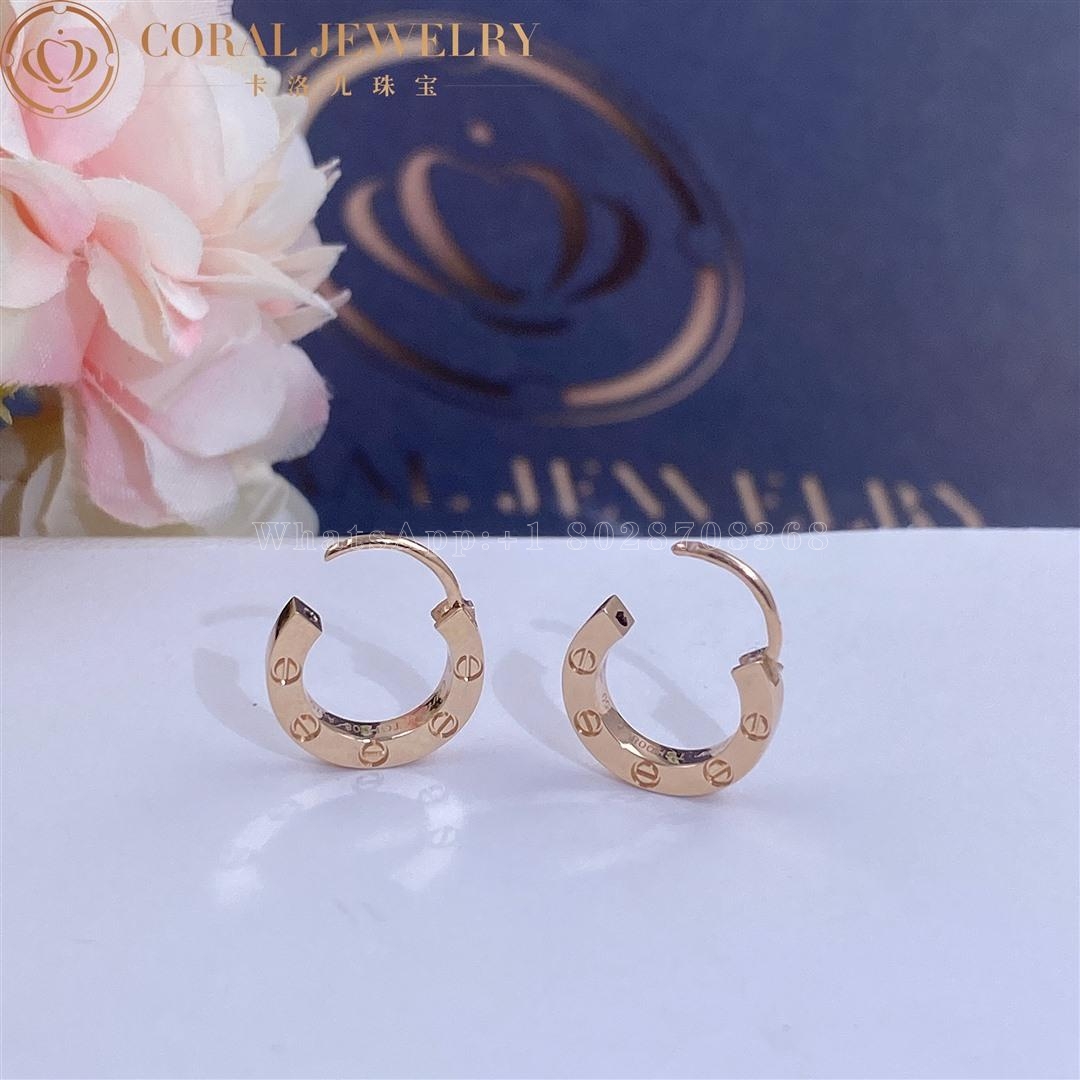 Cartier Love Single Earring Rose Gold Ref. B8301422