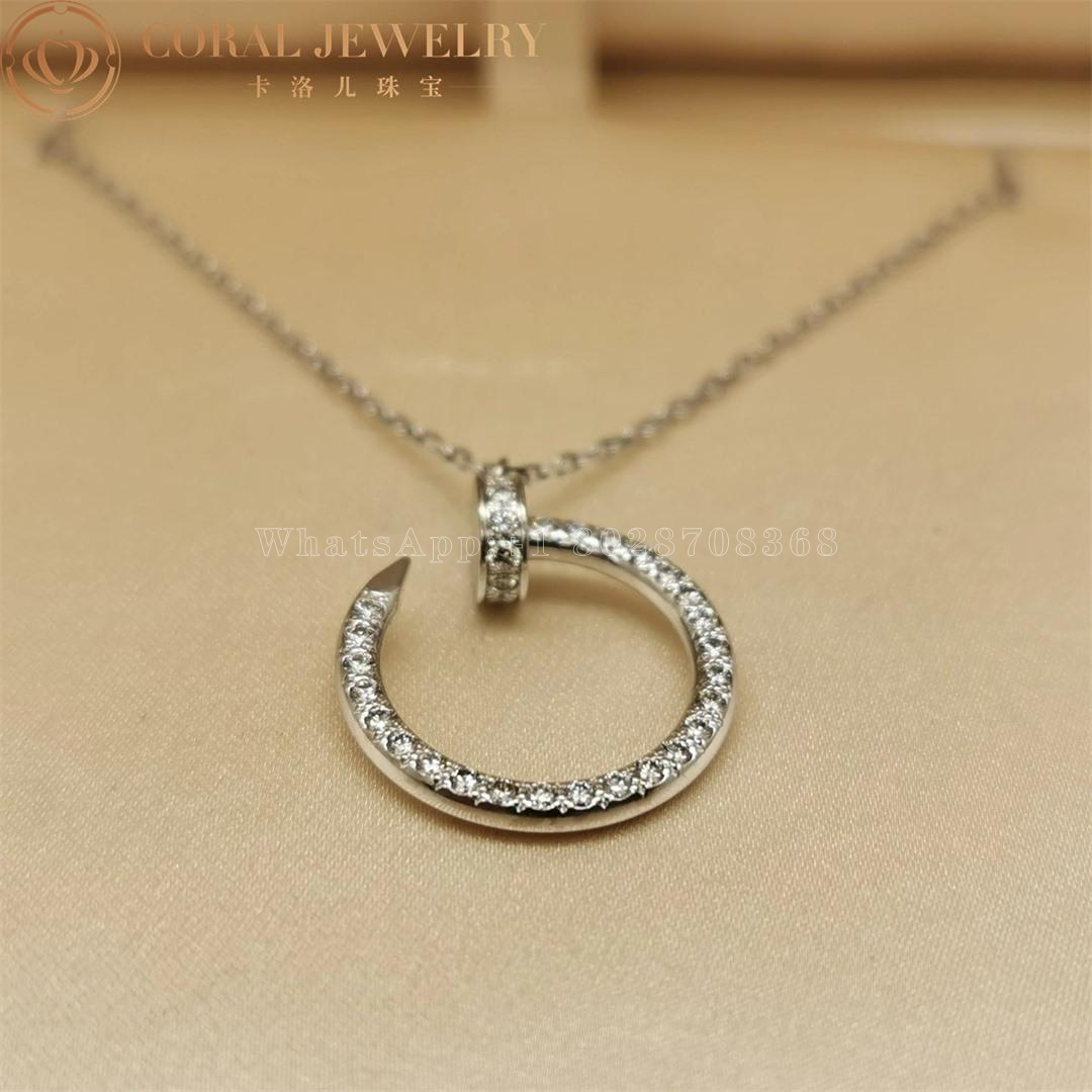 Cartier Juste un Clou Necklace White Gold, Diamonds Ref. B3046900