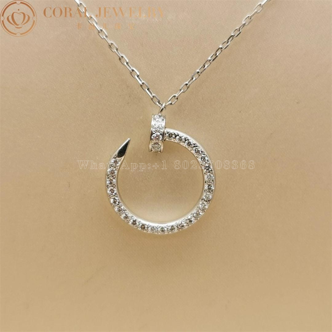 Cartier Juste un Clou Necklace White Gold, Diamonds Ref. B3046900