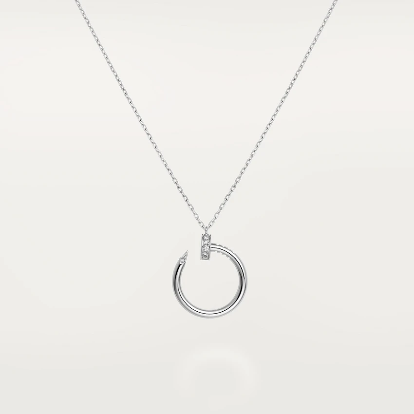 Cartier Juste un Clou Necklace White Gold, Diamonds Ref. B7224514