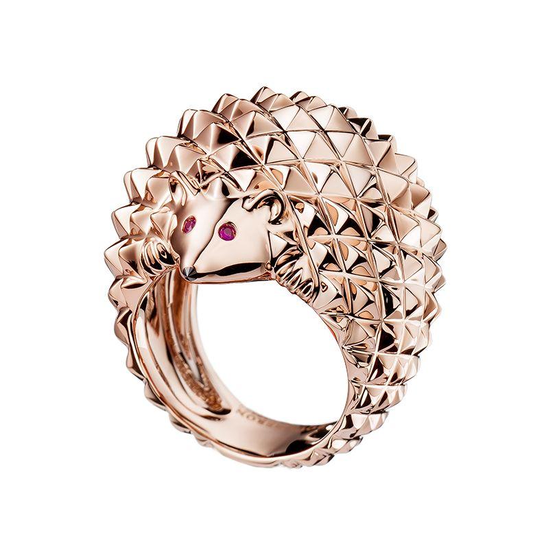 Boucheron Animaux De Collection ring, Hans, the Hedgehog Ring Ref : JRG00630