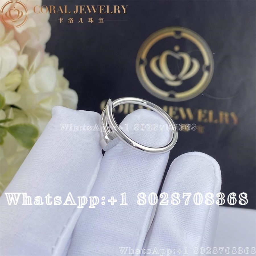 Cartier Juste un Clou Ring Small Model White Gold Ref. B4226000