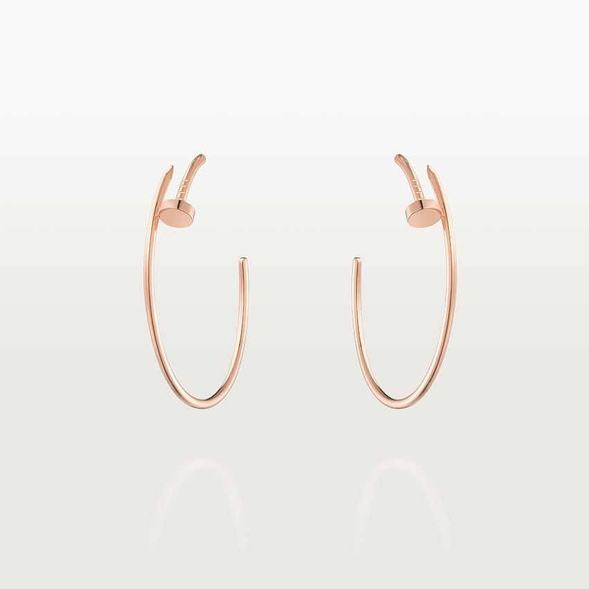 Cartier Juste Un Clou Earrings Rose Gold Ref B8301211