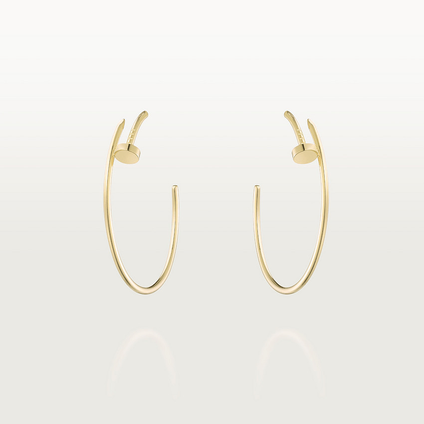 Cartier Juste Un Clou Earrings Yellow Gold