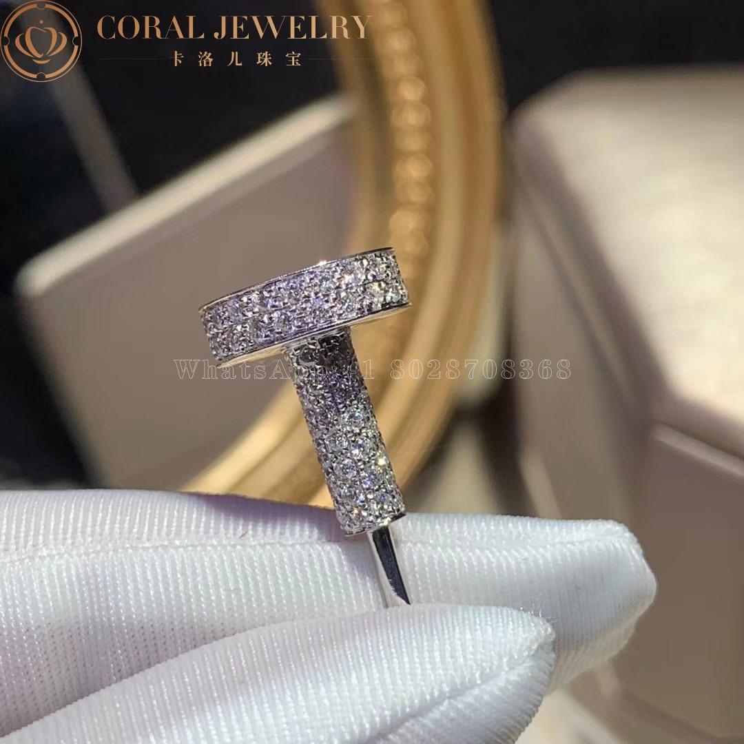 Cartier Juste un Clou Tie Pin White Gold and Diamonds Ref. OG000178