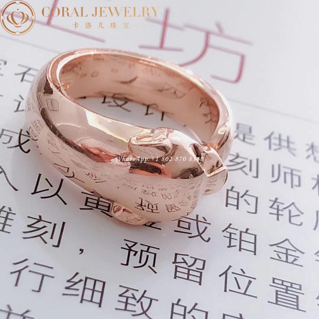 Cartier Panthère De Cartier Ring Rose Gold, Tsavorite Ref. B4215900