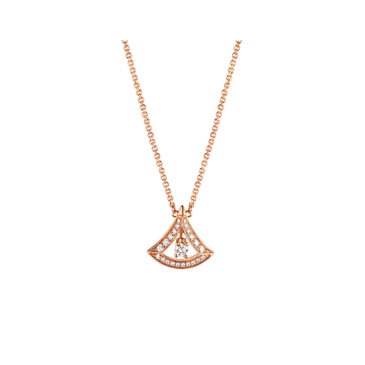 Bulgari Divas' Dream Necklace Rose Gold Set Diamonds Ref.: 354363