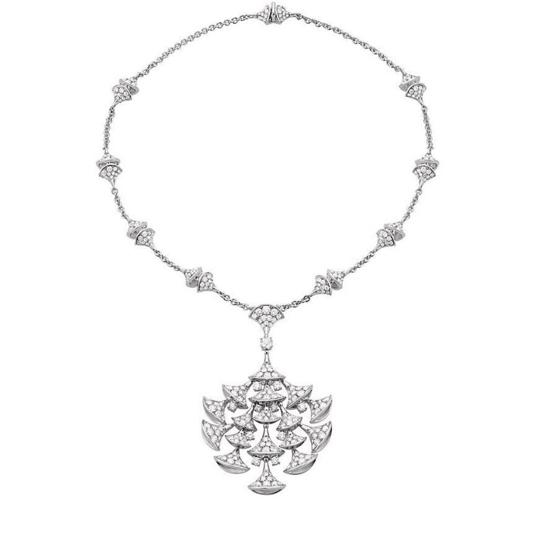 Bulgari Divas' Dream Necklace White Gold Set Diamonds Ref.: 348362 CL856465