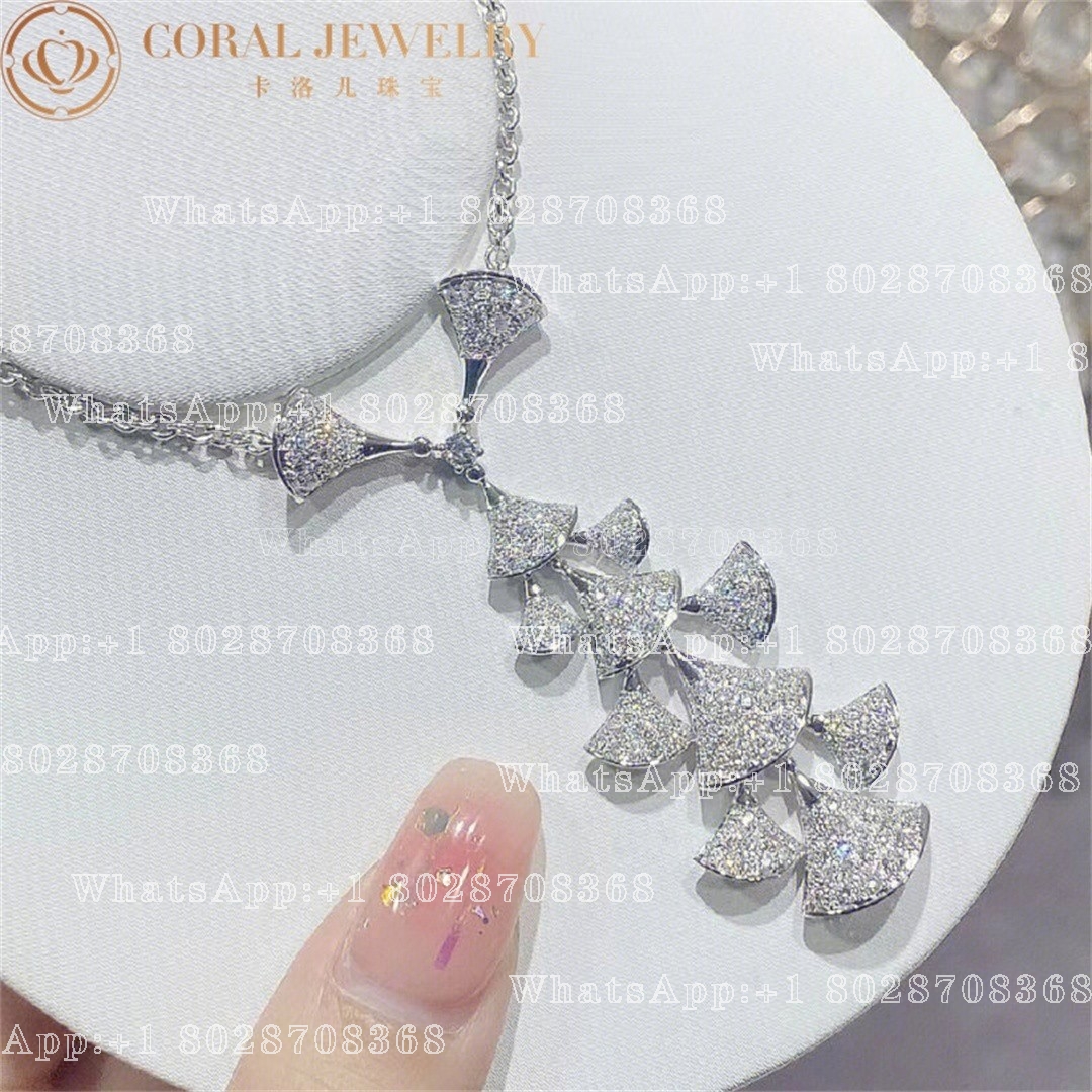 Bulgari Divas' Dream Necklace White Gold Set Diamonds Ref.: 352608 CL857570