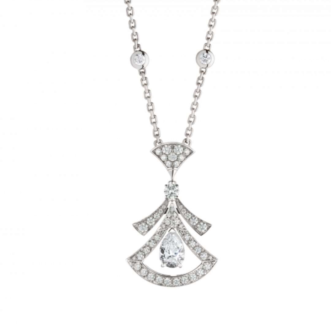 Bulgari Divas' Dream Necklace White Gold Set Diamonds Ref.: 358220