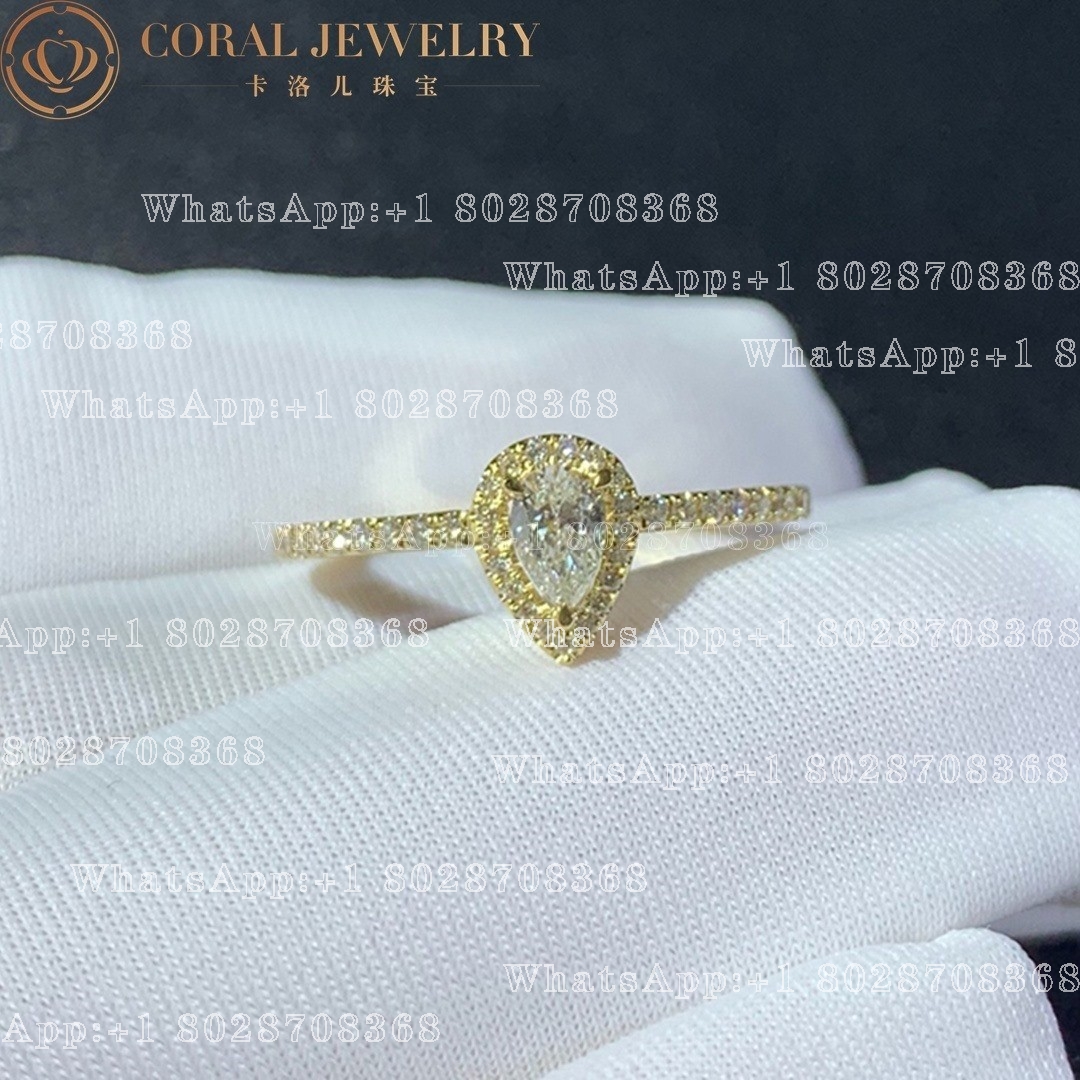 Messika Joy Pear Cut diamond ring 0,25ct 05220-YG