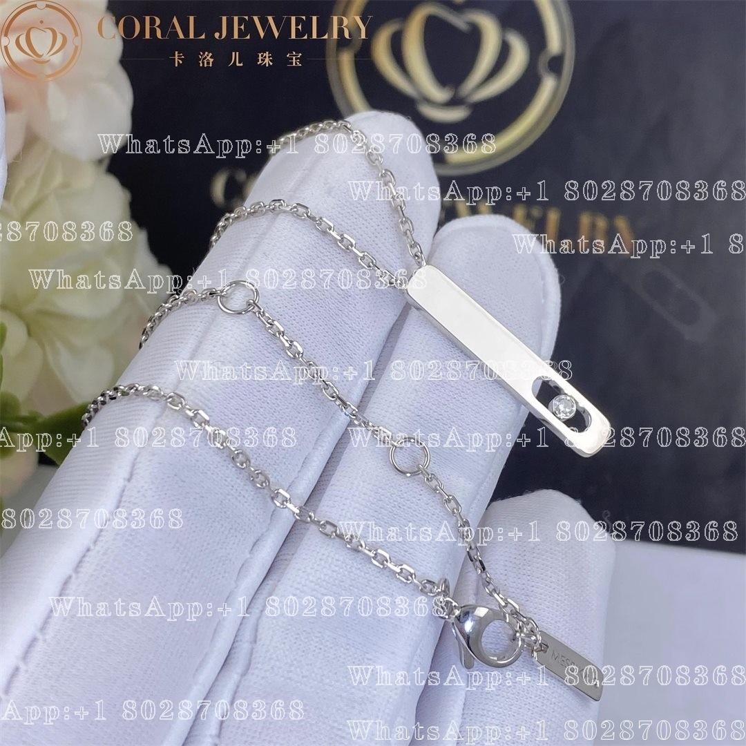 Messika My First Diamond White Gold Diamond Necklace 07498-WG