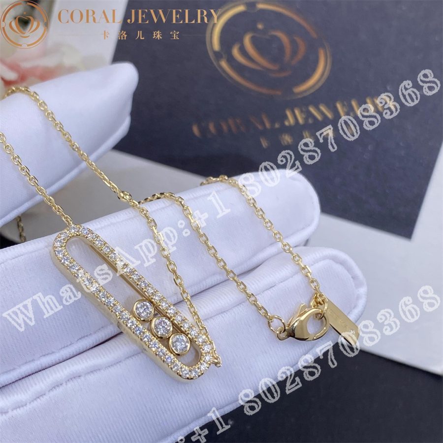 Messika Move Pave Yellow Gold Diamond Necklace 03994 Yg Coral (5)