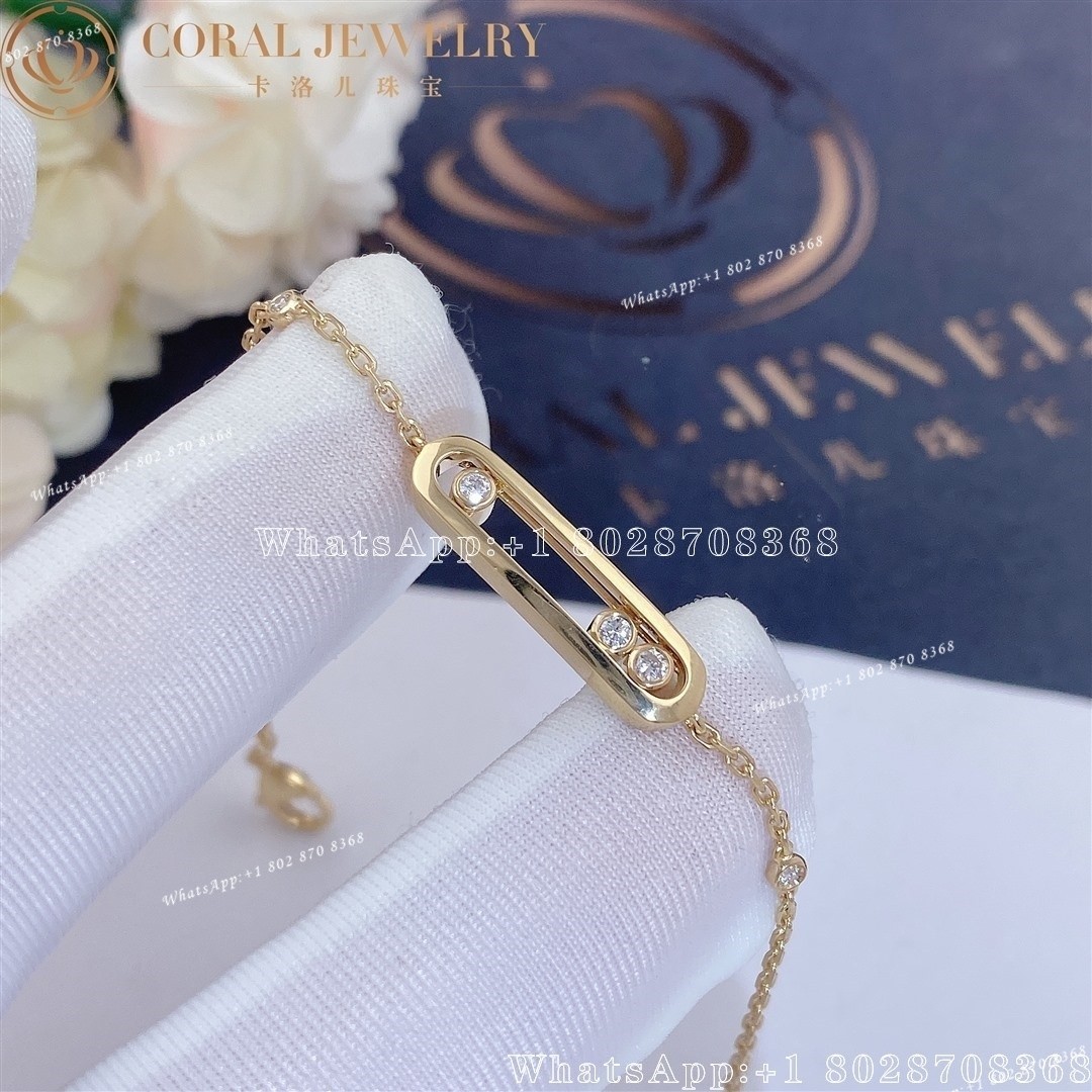 Messika Baby Move Yellow Gold Diamond Bracelet 04324-YG