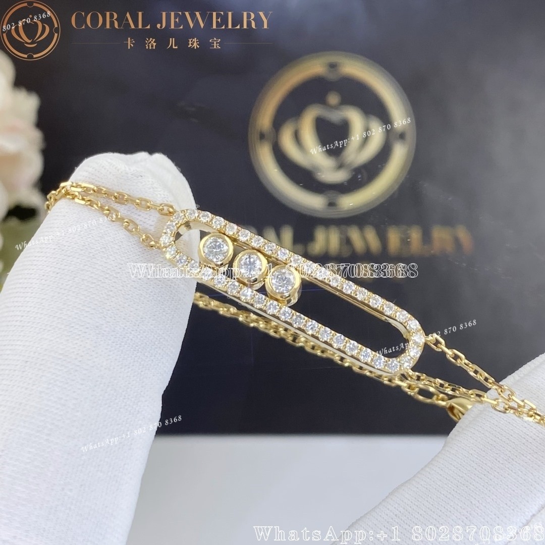 Messika Move Classic Yellow Gold Diamond Bracelet 03995-YG