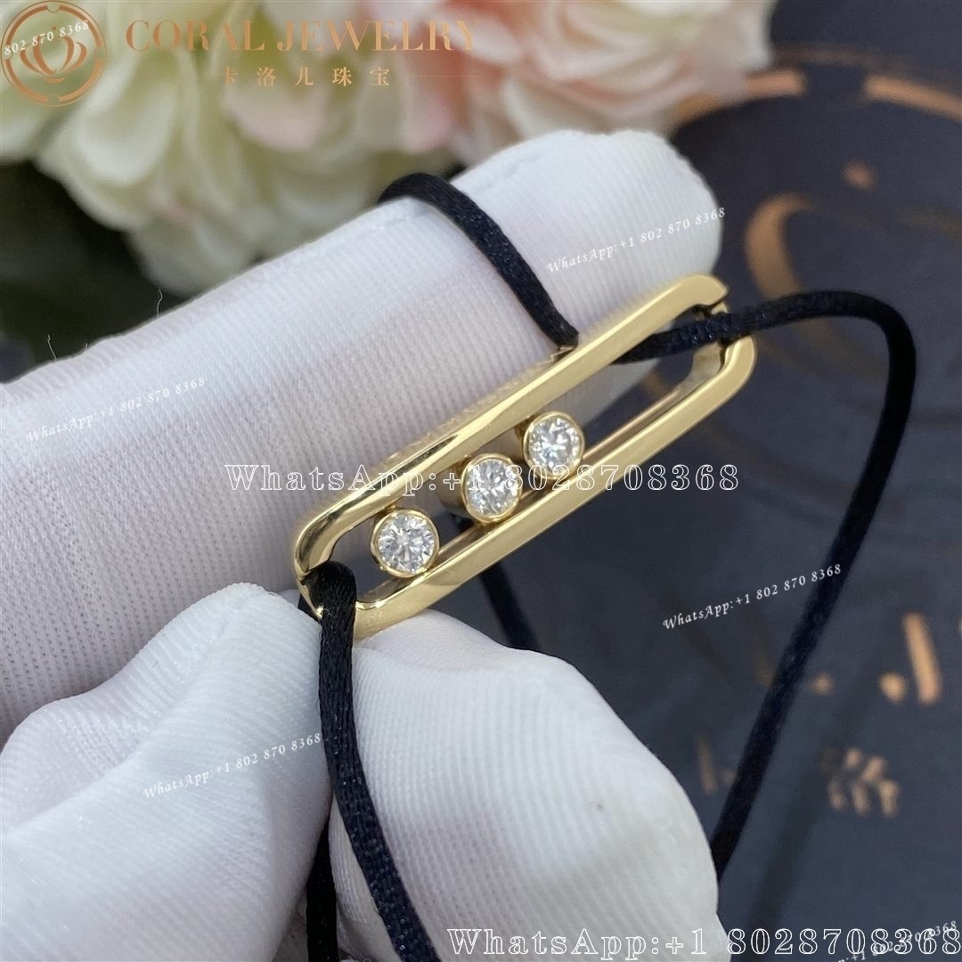 Messika Move Cord Yellow Gold Diamond Bracelet 04394-YG