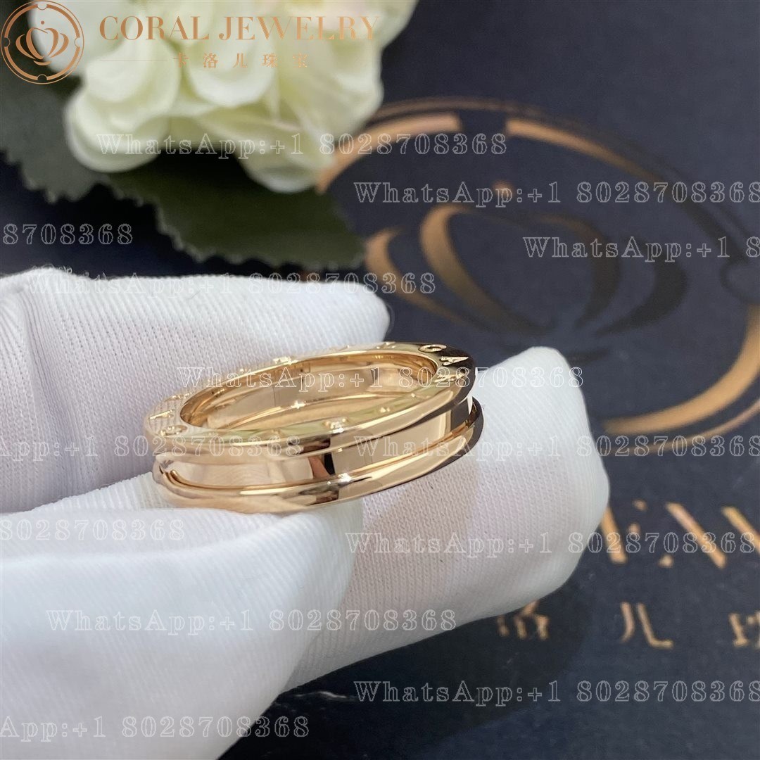 Bulgari B.zero1 one-band ring in 18 kt rose gold Ref.: 335986