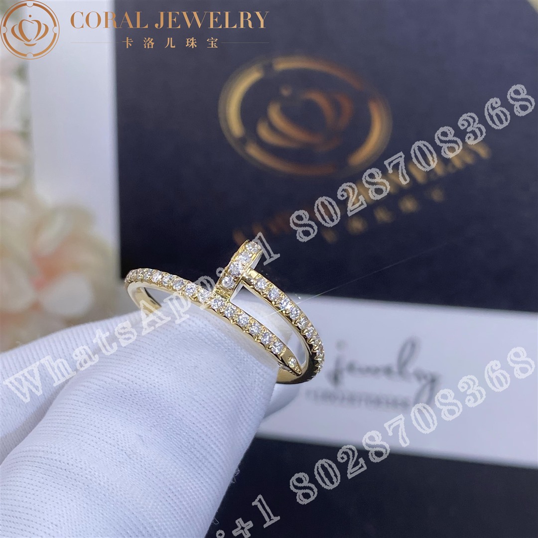 Cartier Juste Un Clou Ring Yellow Gold Diamonds Ref B4231500 Coral (1)