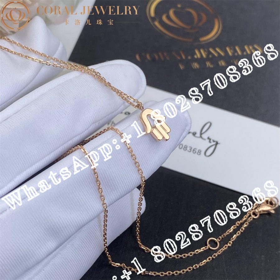 Cartier Symbol Necklace Rose Gold, Diamonds REF.: B3153118