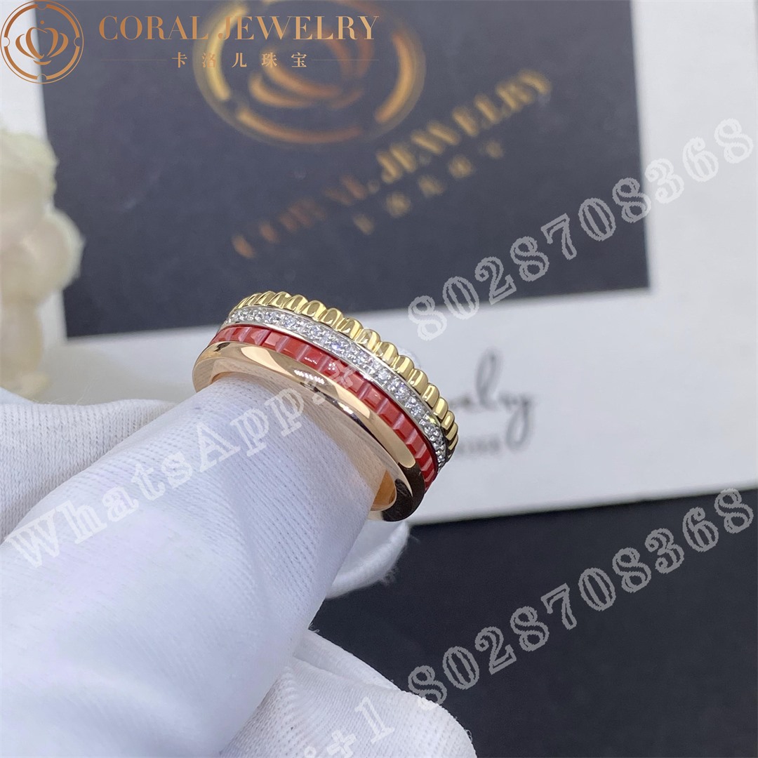 Boucheron Quatre Red Edition Small Ring Jrg02938 Coral (3)