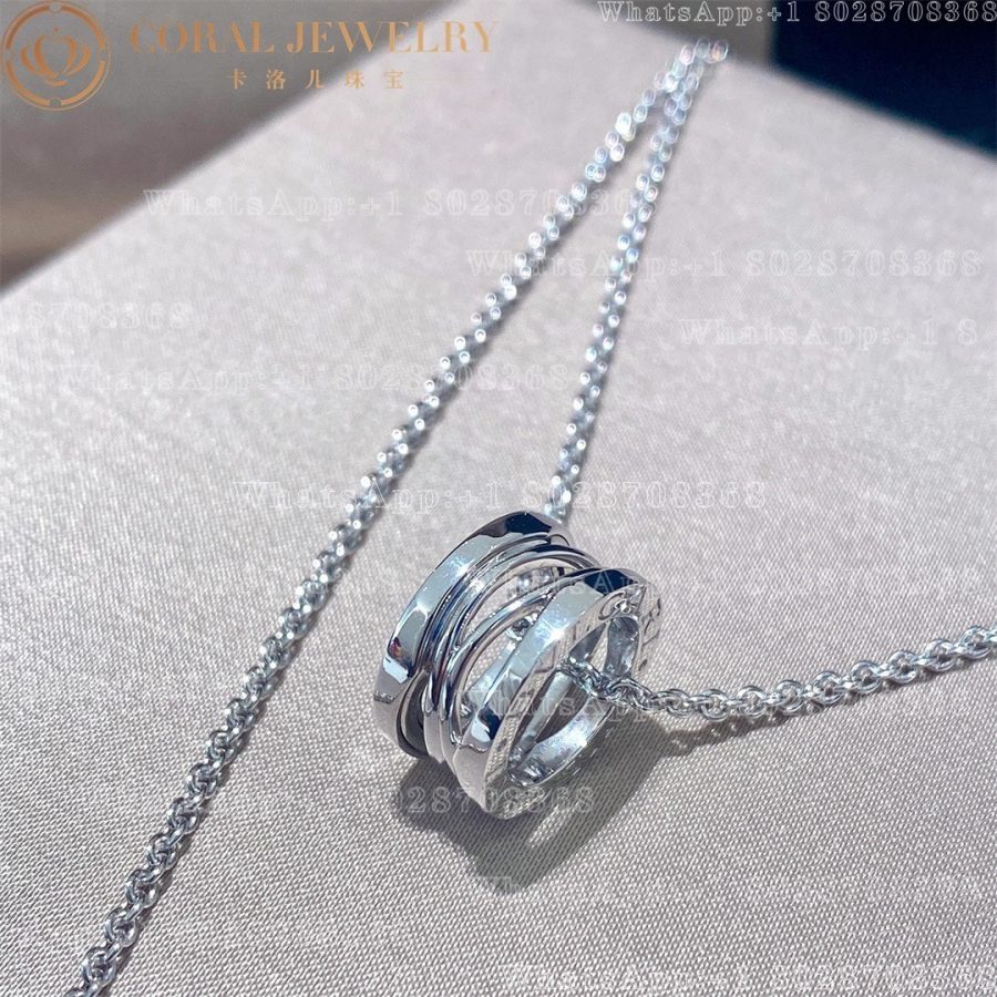 Bulgari B.zero1 pendant necklace in 18 kt white gold Ref.: 54611 CL858287