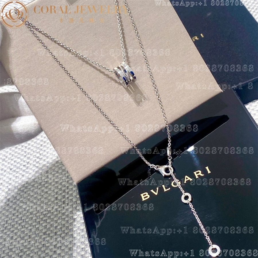 Bulgari B.zero1 pendant necklace in 18 kt white gold Ref.: 54611 CL858287