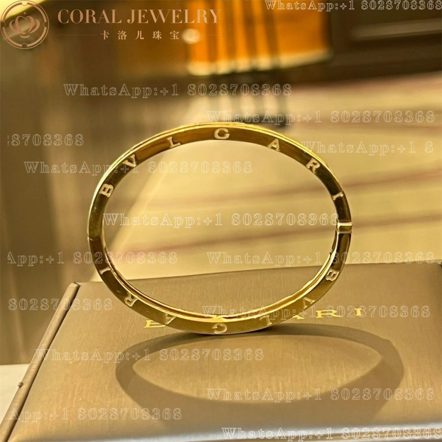 Bulgari B.zero1 bangle bracelet in 18 kt rose gold Ref.: 350942